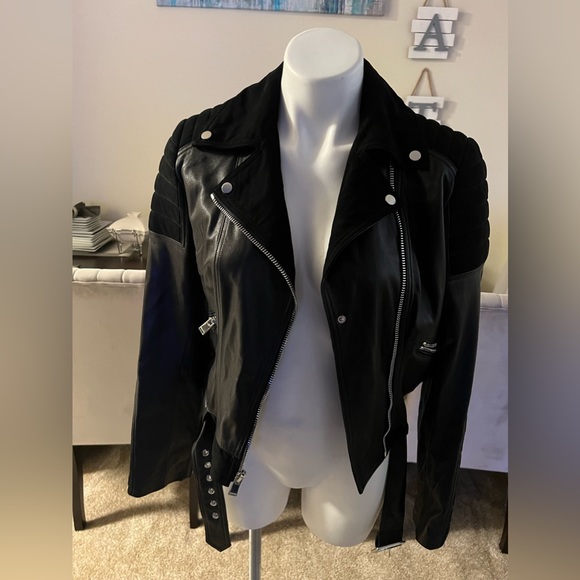 Artelier by Nicole Miller 100 % buttery soft Genuine Leather Jacket .NWOT size S - Picture 10 of 16